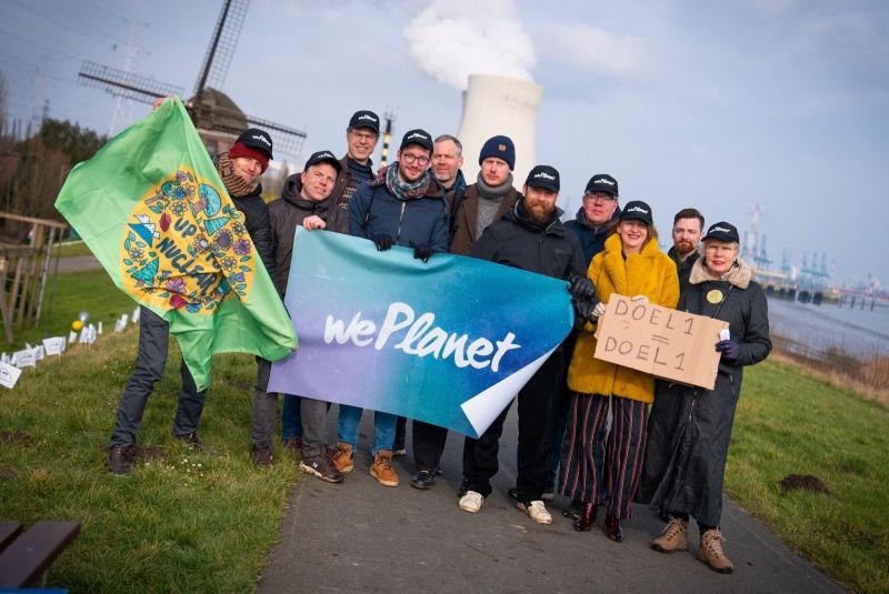 February 2025 protest against the shut down of DOEL 1.